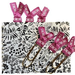 🎀Limited Edition 🎀3 Piece Handcrafted Luxury Bookmarks